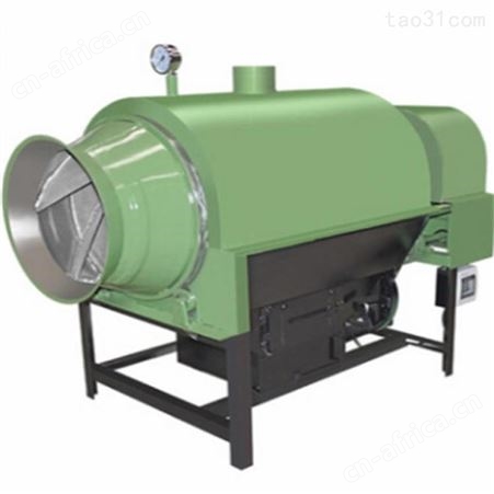 择众茶叶杀青机 AZ-100型炒干茶叶 电动多功能小型滚筒式