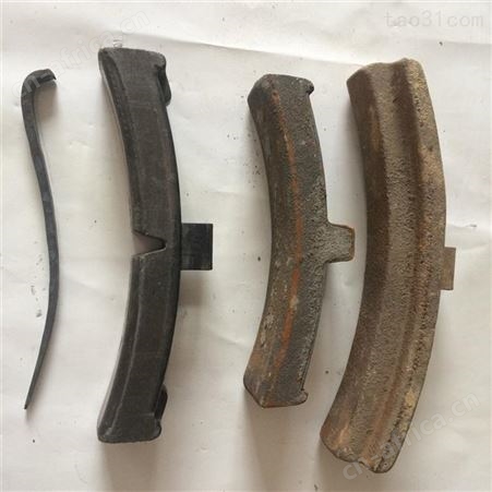 择众高磷铸铁闸瓦 机车合成闸瓦摩擦片 DF4B承压力大