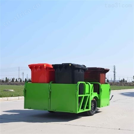 择众 电动保洁车 AZ04四桶分类垃圾车 3方自卸式垃圾运输车