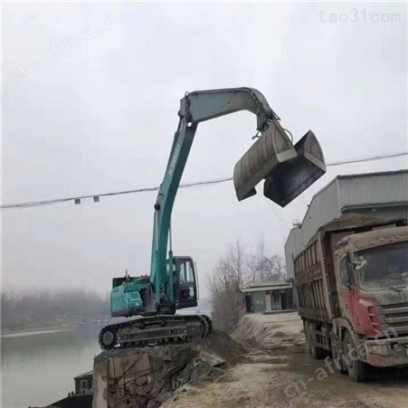 挖掘机贝型抓斗 码头装卸抓沙贝壳斗 择众2方液压旋转