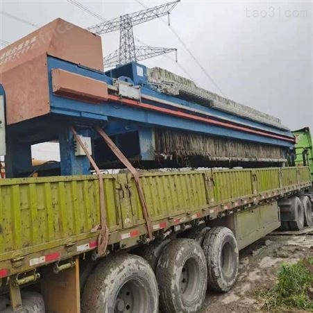 程控聚丙烯高压隔膜压滤机出售 二手程控高压隔膜压滤机回收 聚丙烯高压隔膜压滤机生产基地