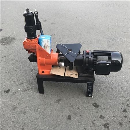 择众小型电动钢管滚槽机 多功能液压式压槽机 管件沟槽机