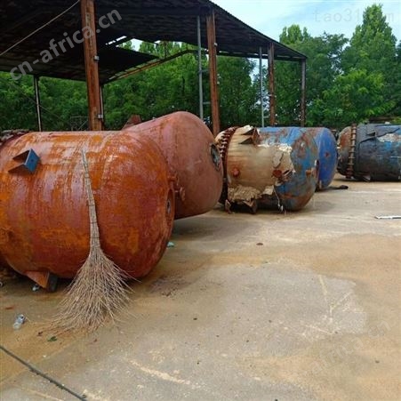 超跃设备 二手0.5方-20吨搪玻璃反应釜直销 二手100l-10000L搪玻璃反应釜回收