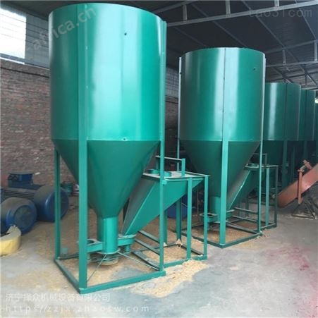 饲料搅拌机 养殖用多功能 500型粉碎搅拌一体机 择众
