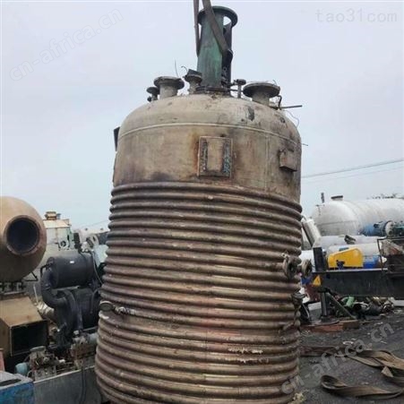 超跃反应设备厂家 二手大型反应釜设备回收 二手反应器设备生产线