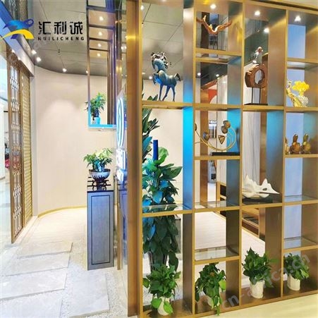 嵌入式不锈钢壁龛 别墅酒店背景装饰柜置物柜