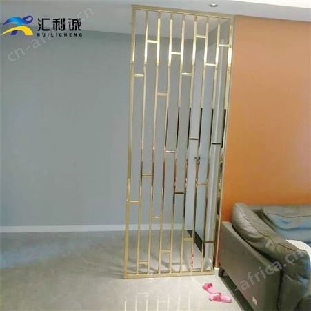 酒店大型轻奢屏风 商业屏风隔断批发佛山定制