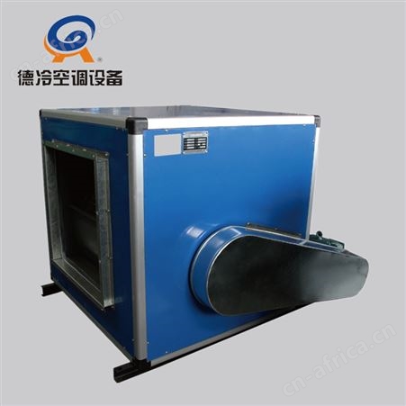 德冷空调生产的DBF60A型6000风量酒店商用柜式风箱机现做现发