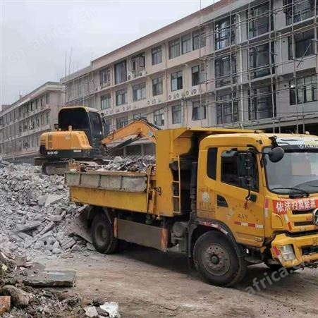 义乌清运商场拆砸垃圾  义乌处理地面拆砸垃圾  混泥土拆砸垃圾