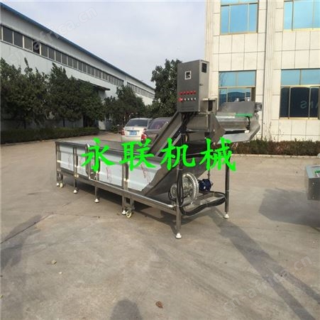 猴头菇气泡清洗机 香菇气泡喷淋清洗机 不锈钢清洗风干一体机