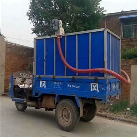 长距离玉米吸粮机三相电中间转换软管装车机益民软管吸粮机