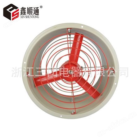 顺通CBF BAF -400-220/380工业排风机轴流风扇管道式防爆排风扇通风机