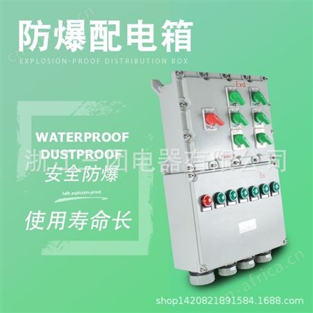 防爆配电箱防爆电机控制箱 铝合金 不锈钢 挂式 立式 可定制 厂销