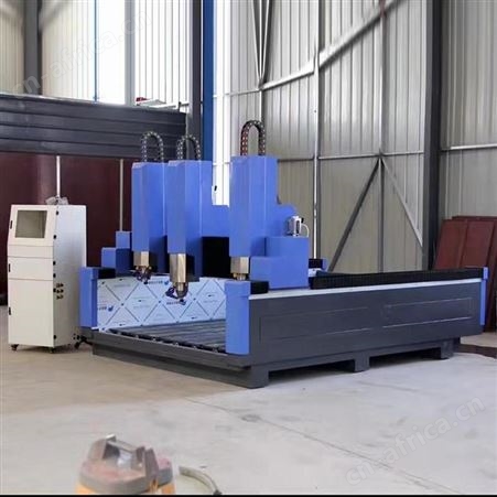 石材雕刻机3D.云雕四轴石材立体雕刻机，泡沫石材雕刻机