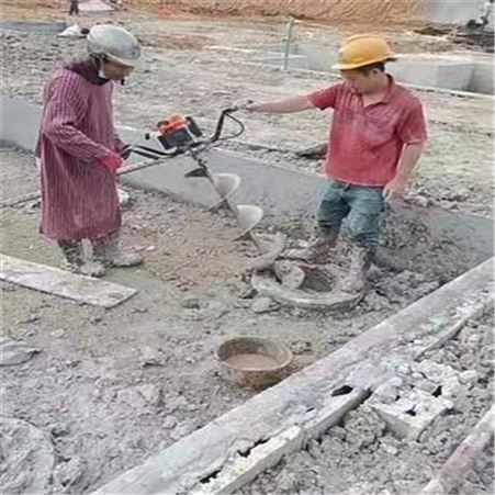 大马力操作简单掏桩芯土工具 手动清桩孔延长螺旋钻