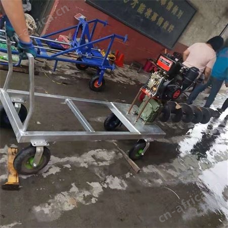 护坡钻孔机 CRD-H900电动双轨式 防护钻孔更便利