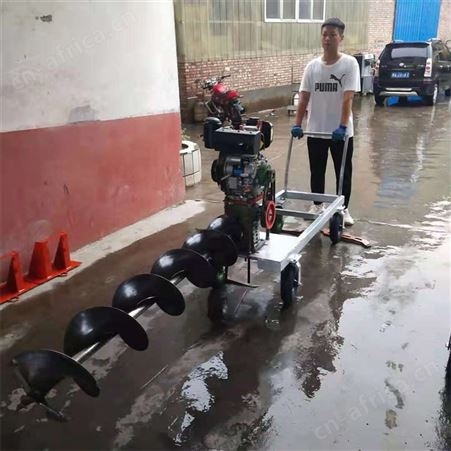 护坡钻孔机 CRD-H900电动双轨式 防护钻孔更便利