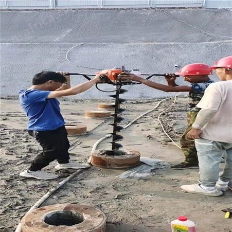 大马力操作简单掏桩芯土工具 手动清桩孔延长螺旋钻