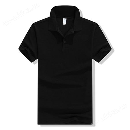 230克纯棉成人翻领POLO衫 男式夏季半袖团体服工衣logo定制