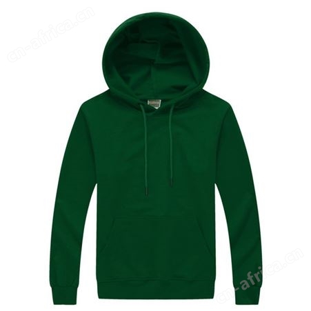 300克快乐老男孩205秋季薄款纯色套头连帽卫衣班服工作服定制logo