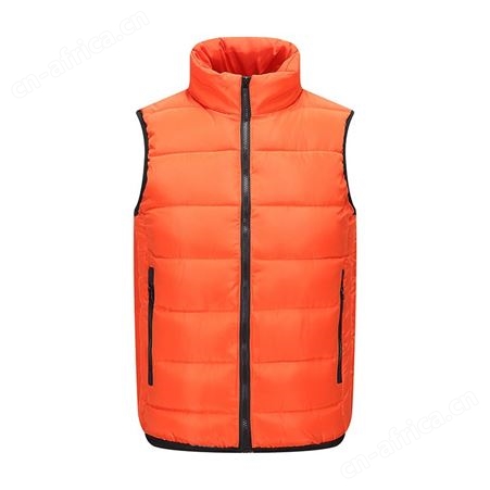 秋冬季加绒加厚马甲定制印LOGO工作服保暖背心定做活动广告衫马夹