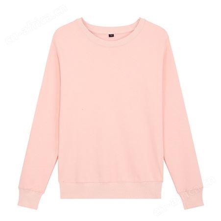 600g纯色不倒绒圆领卫衣长袖工作服班服企业广告衫文化衫定制logo