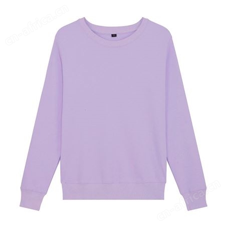 600g纯色不倒绒圆领卫衣长袖工作服班服企业广告衫文化衫定制logo
