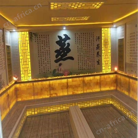 纳米汗蒸房檀香汗蒸房设计承建 檀香汗蒸房材料批发带施工