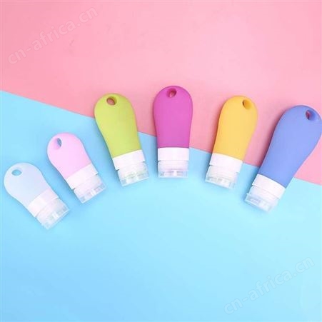 硅胶分装瓶定制厂家供应旅行便携化妆瓶博高硅胶小瓶子