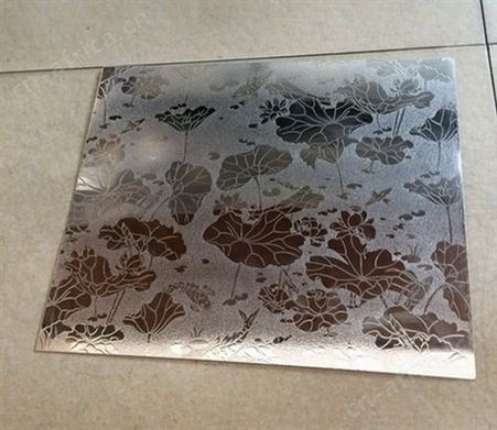 办公室不锈钢蚀刻山水画背景墙 酒店大堂不锈钢蚀刻画