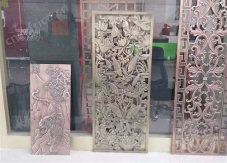 昆明不锈钢屏风 酒店大堂不锈钢屏风隔断