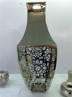 304不锈钢可移动花盆 别墅装饰不锈钢花盆定做 可定制不锈钢花箱