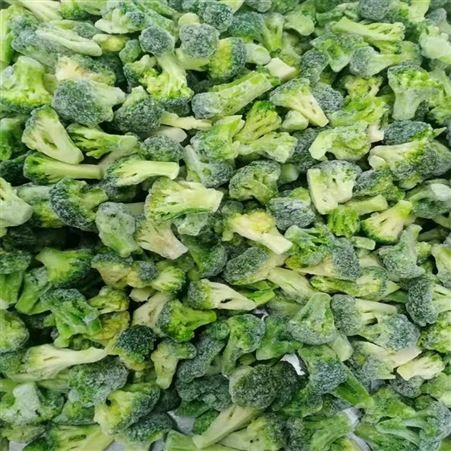 新鲜西蓝花蔬菜直销 优质速冻果蔬食品开袋即食 欢迎咨询 绿拓食品