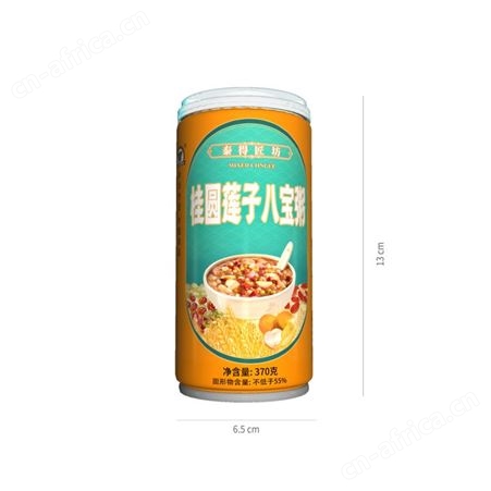 八宝粥整箱370g*6罐 桂圆莲子营养早餐粥 送礼给老人 批发 厂家代加工 泰好时
