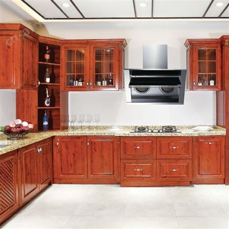 百和美全铝橱柜 全铝红橡铝橱柜 全铝门板 厨房厨柜门板定制定做