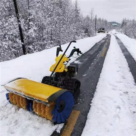 清雪机  小型全齿轮滚刷扫雪车 泰美2021新型清雪机械设备