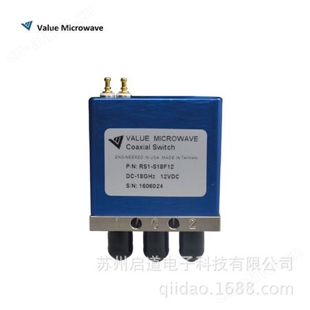 SP6T同轴机械开关Value Microwave射频微波