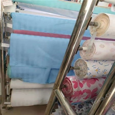 养老院三件套床单被罩 秋冬季棉被套枕套床单  烁亿纺织