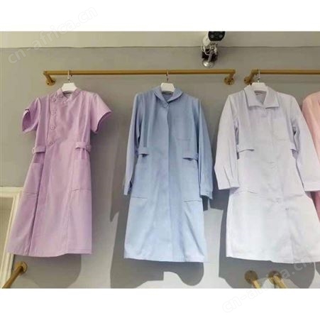 工作服 护士服短袖女白大褂 厂家出售 烁亿纺织