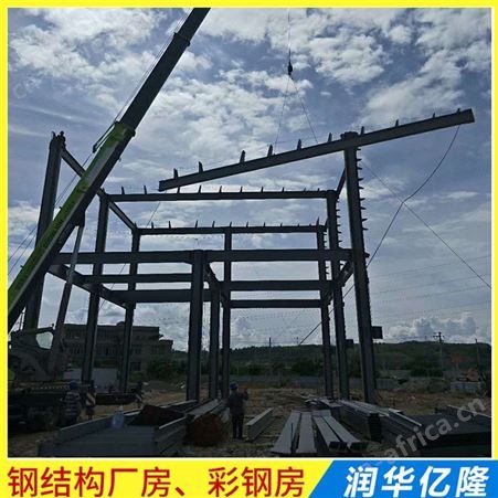 厂家钢结构加工厂房 制作钢结构工程 定制钢架阁楼平台