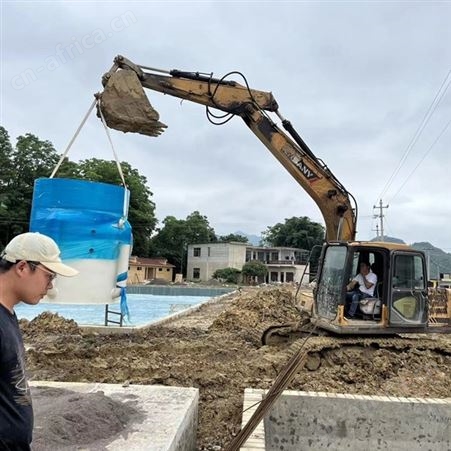 海润 重力式全自动无阀精滤机曝气溶氧设备采用环保型设计