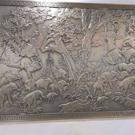室内外铜铝工艺品 绵阳红古铜铝板雕刻