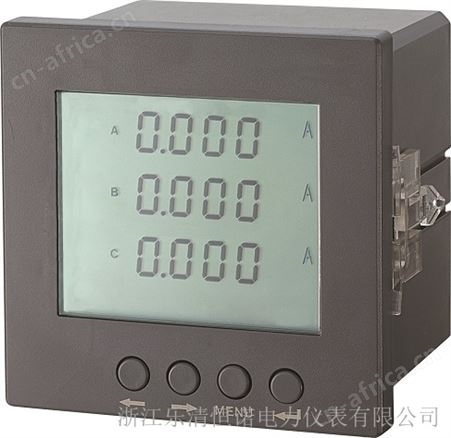 液晶三相电流表
