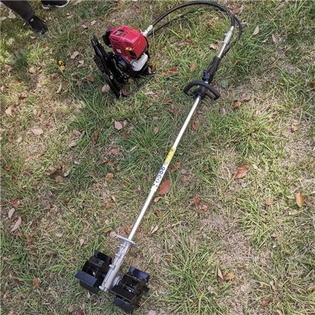 诚誉 汽油割草机 背负式小型家用除草机 四冲程多功能农用打草机