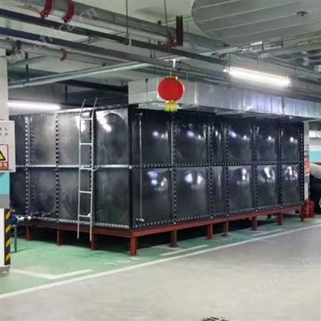 顺征 搪瓷钢板水箱 方形装配式安装 人防消防储水 定制