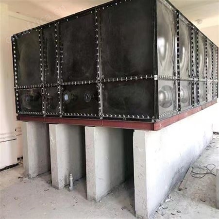 顺征环保 消防人防保温水池 钢板安装简便 搪瓷水箱 定制