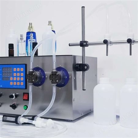 半自动小型液体磁力泵罐装机 小剂量瓶装单头定量灌装机