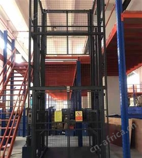 直供室内2吨液压货梯2层厂房 载货提升机工业货梯导轨式升降平台