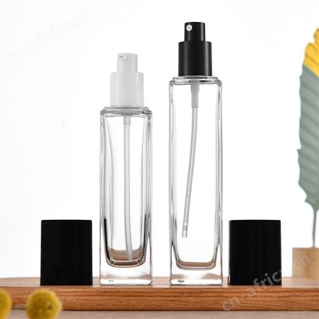 化妆品瓶 40ml100ml粉底液瓶 分装小样瓶 乳液瓶 透明玻璃膏霜瓶