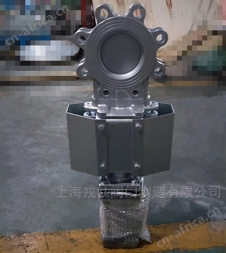 气动带防尘罩闸板阀